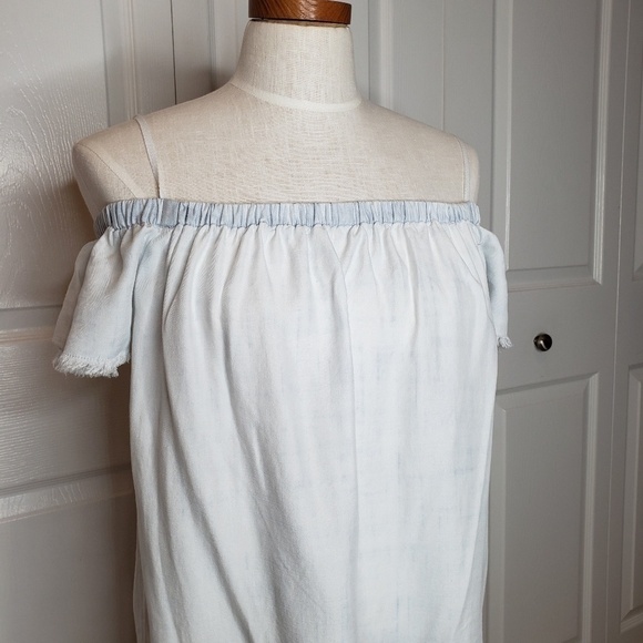 Cloth and Stone tencel off the shoulder dress size S. - Picture 3 of 6